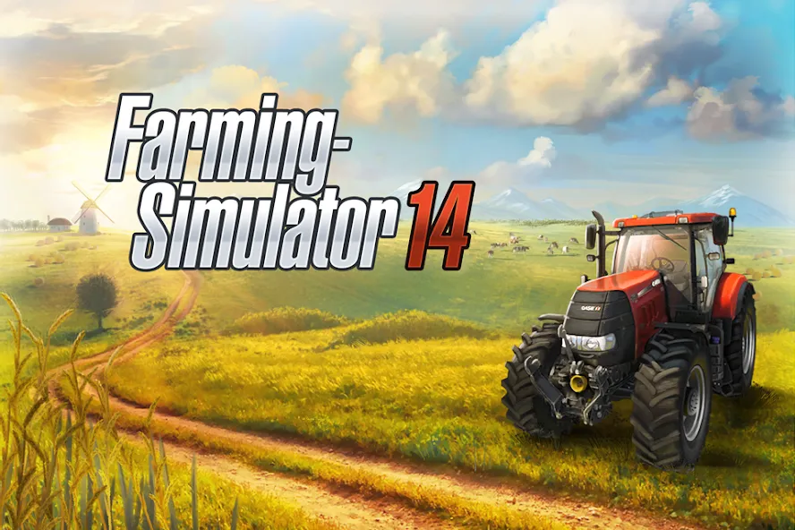 Farming Simulator 14 (Фарминг Симулятор 14)  [МОД Бесконечные монеты] Screenshot 1