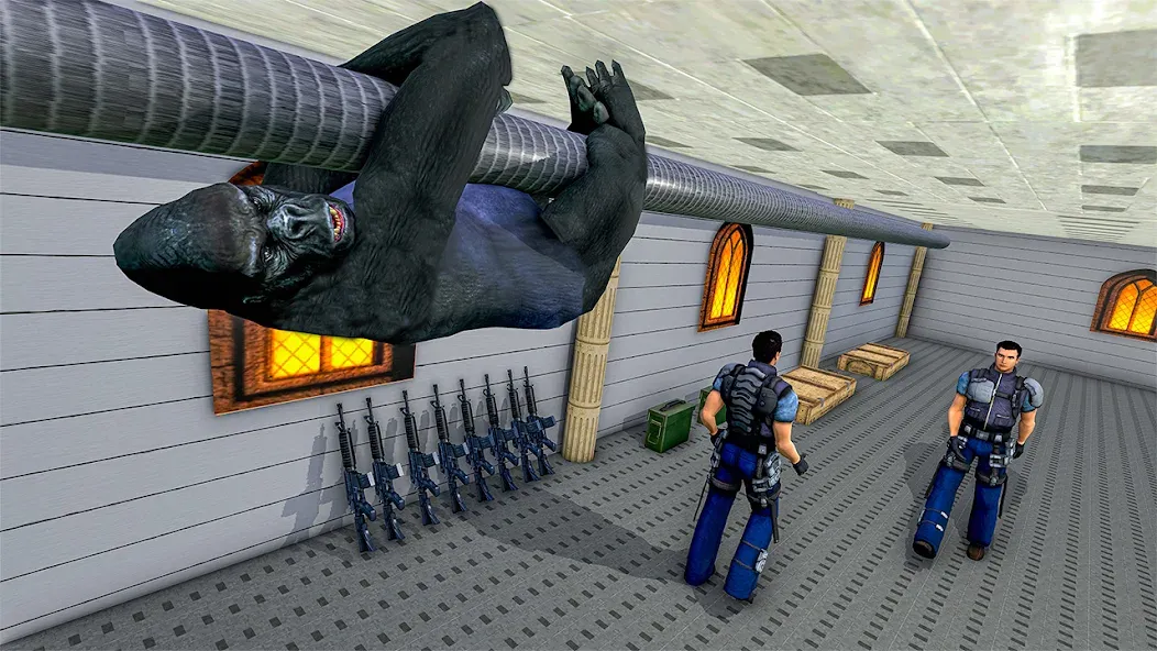 Gorilla Smash City Escape Jail  [МОД Меню] Screenshot 2