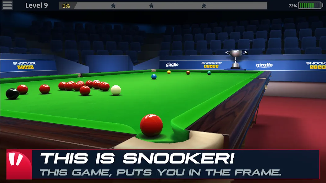 Snooker Stars - 3D Online Spor (Снукер Старс)  [МОД Menu] Screenshot 1