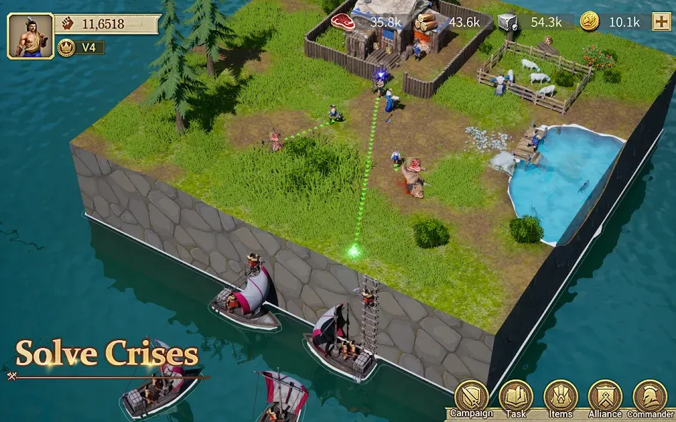 Game of Empires:Warring Realms (Уорринг Нейшенс)  [МОД Menu] Screenshot 4