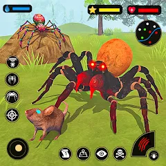 Взломанная Spider Simulator - Creepy Tad (Спайдер Симулятор)  [МОД Меню] - стабильная версия apk на Андроид