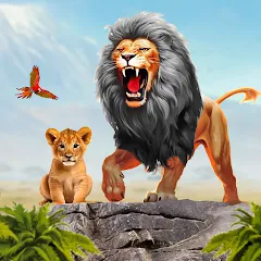 Скачать взлом Ultimate Lion Simulator Game (Лайон Симулятор)  [МОД Unlocked] - последняя версия apk на Андроид