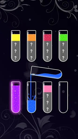 Water Sort - Color Puzzle Game (Уотер Сорт)  [МОД Бесконечные деньги] Screenshot 4