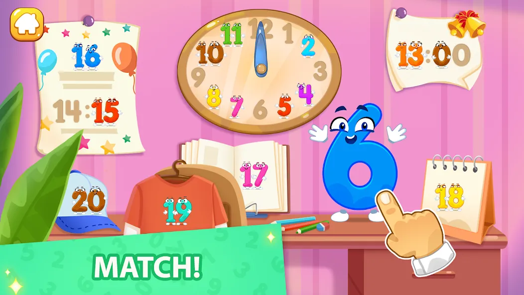 Numbers for kid Learn to count  [МОД Бесконечные деньги] Screenshot 3
