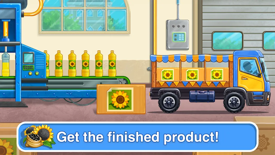 Tractor, car: kids farm games  [МОД Unlimited Money] Screenshot 4