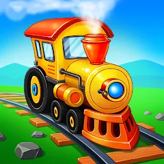 Взлом Train Games for Kids: station  [МОД Menu] - последняя версия apk на Андроид