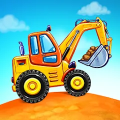 Взломанная Truck games - build a house  [МОД Много денег] - полная версия apk на Андроид