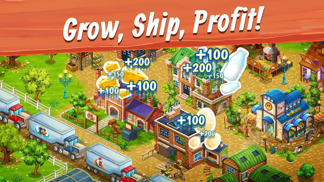 Big Farm: Mobile Harvest (Биг Фарм)  [МОД Unlimited Money] Screenshot 4