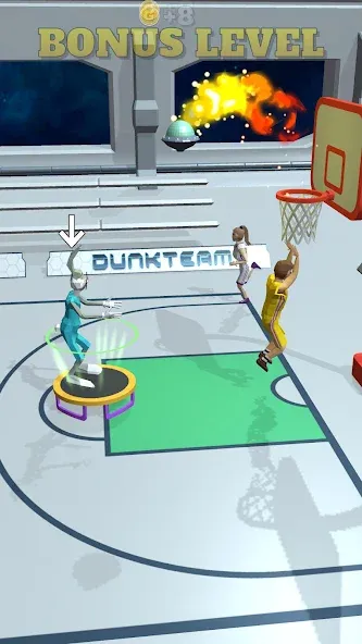 Dunk Team (Данк Тим)  [МОД Много монет] Screenshot 3