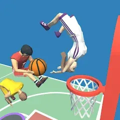 Скачать взломанную Dunk Team (Данк Тим)  [МОД Много монет] - полная версия apk на Андроид