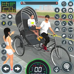 Взлом BMX Cycle Games 3D Cycle Race (игры на велосипеде 3D гонка)  [МОД Бесконечные деньги] - полная версия apk на Андроид