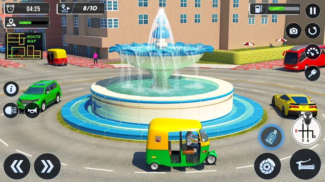 Tuk Tuk Auto Driving Games 3D  [МОД Menu] Screenshot 5