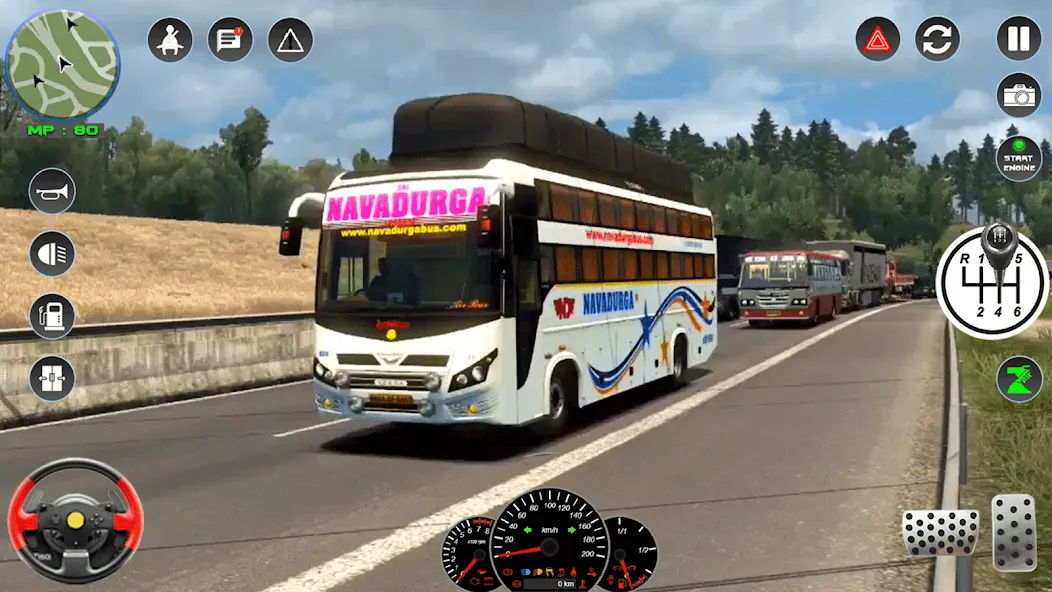 City Bus Driving: Bus Games 3D  [МОД Бесконечные монеты] Screenshot 3