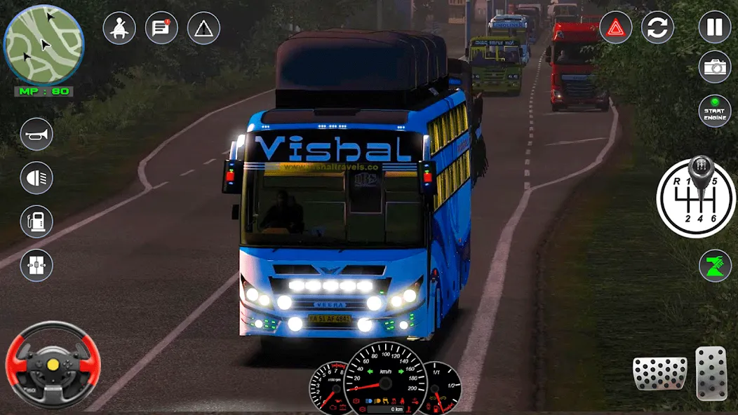 City Bus Driving: Bus Games 3D  [МОД Бесконечные монеты] Screenshot 5