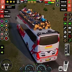 Взломанная City Bus Driving: Bus Games 3D  [МОД Бесконечные монеты] - полная версия apk на Андроид