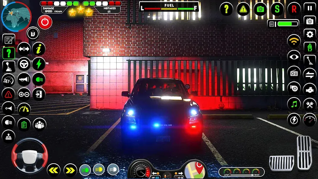 NYPD Police Car Parking Game  [МОД Все открыто] Screenshot 2