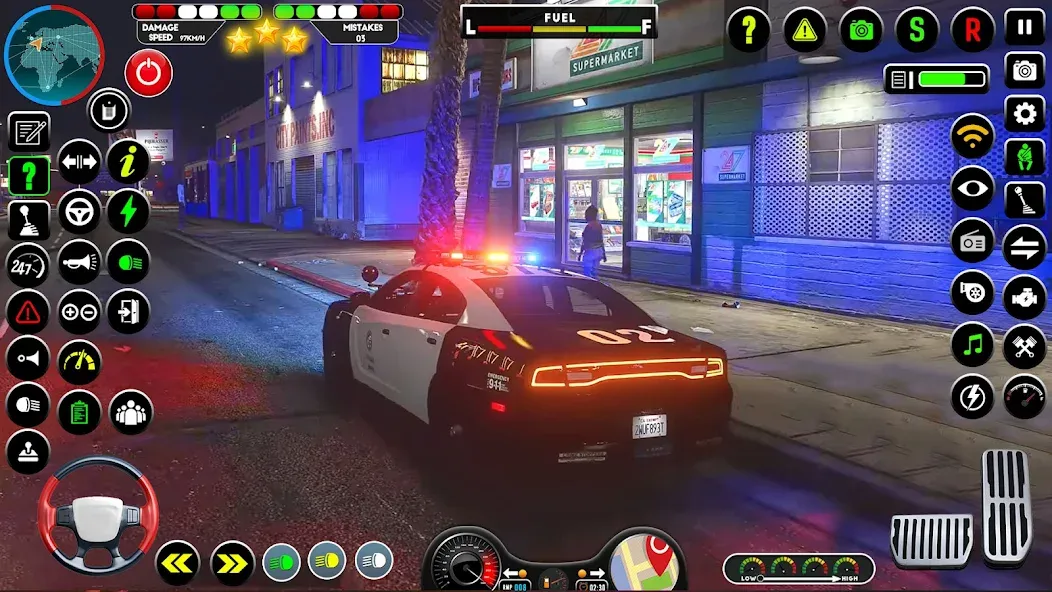 NYPD Police Car Parking Game  [МОД Все открыто] Screenshot 4