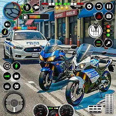 Взломанная NYPD Police Car Parking Game  [МОД Все открыто] - стабильная версия apk на Андроид