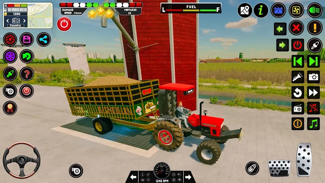 Tractor Driving - Tractor Game  [МОД Бесконечные монеты] Screenshot 4