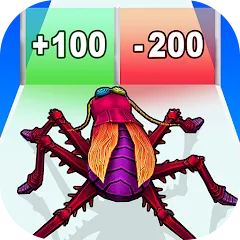 Взлом Insect Run - Spider Evolution (Инсект Эволюшн Ран)  [МОД Все открыто] - полная версия apk на Андроид