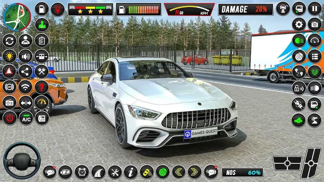 Driving School - Car Games 3D  [МОД Много монет] Screenshot 5