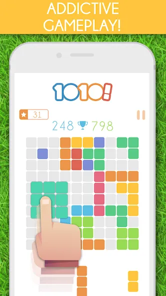 1010! Block Puzzle Game  [МОД Mega Pack] Screenshot 1