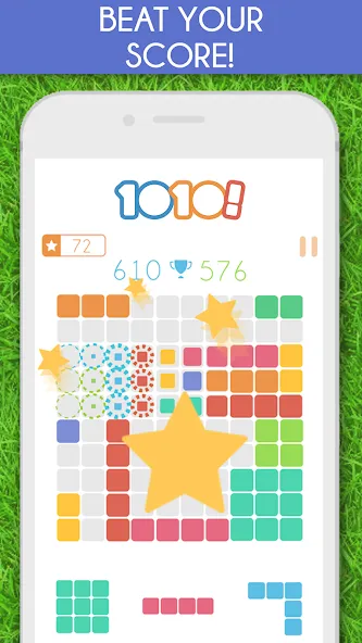 1010! Block Puzzle Game  [МОД Mega Pack] Screenshot 2