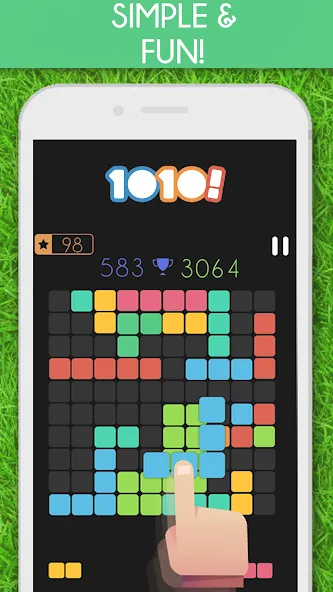 1010! Block Puzzle Game  [МОД Mega Pack] Screenshot 4