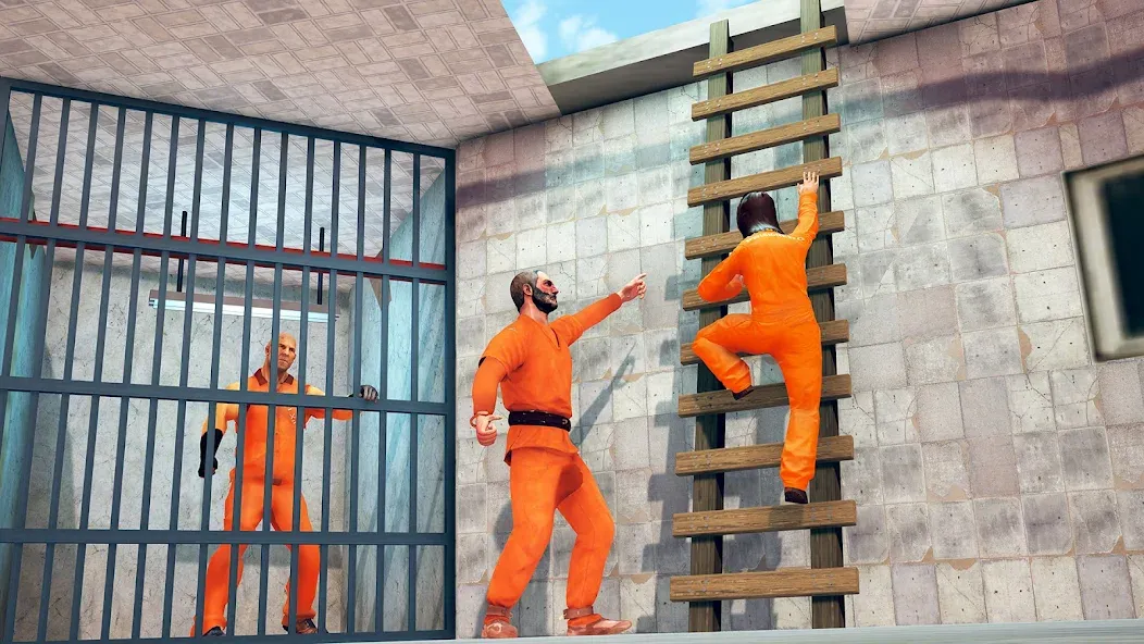 Prison Escape- Jail Break Game (Побег из тюрьмы 3D)  [МОД Unlocked] Screenshot 5