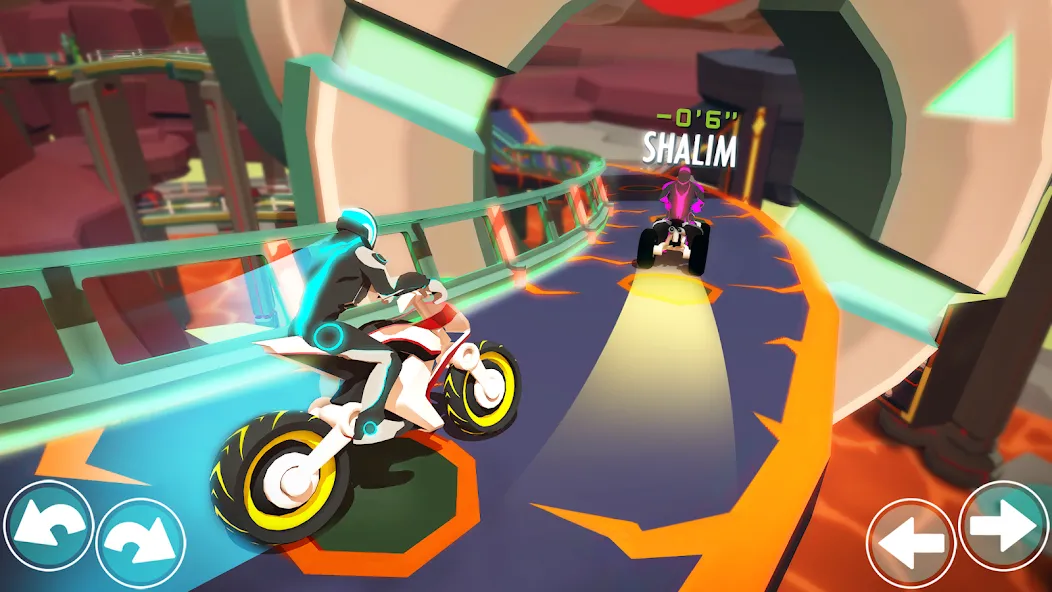 Gravity Rider: Space Bike Race (Гравити Райдер)  [МОД Unlocked] Screenshot 4