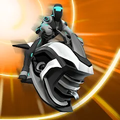 Взлом Gravity Rider: Space Bike Race (Гравити Райдер)  [МОД Unlocked] - стабильная версия apk на Андроид