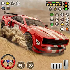 Взлом Real Rally Drift & Rally Race (Риал Ралли)  [МОД Много денег] - полная версия apk на Андроид