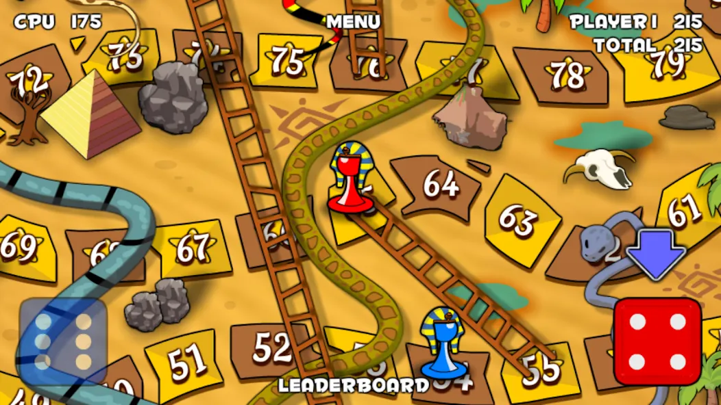 Snakes and Ladders (Змеи и лестницы)  [МОД Меню] Screenshot 1