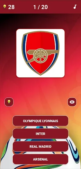 Guess the Soccer Logo Quiz  [МОД Menu] Screenshot 1