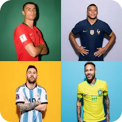 Взломанная Guess The Soccer Player Quiz  [МОД Бесконечные монеты] - стабильная версия apk на Андроид