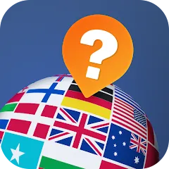 Взломанная Geography Quiz - World Flags 1  [МОД Unlocked] - полная версия apk на Андроид