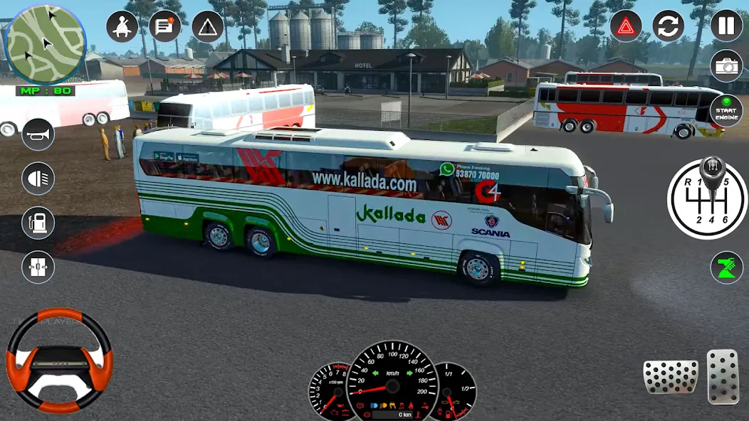 Bus Simulator 2023 - City Bus  [МОД Много монет] Screenshot 5