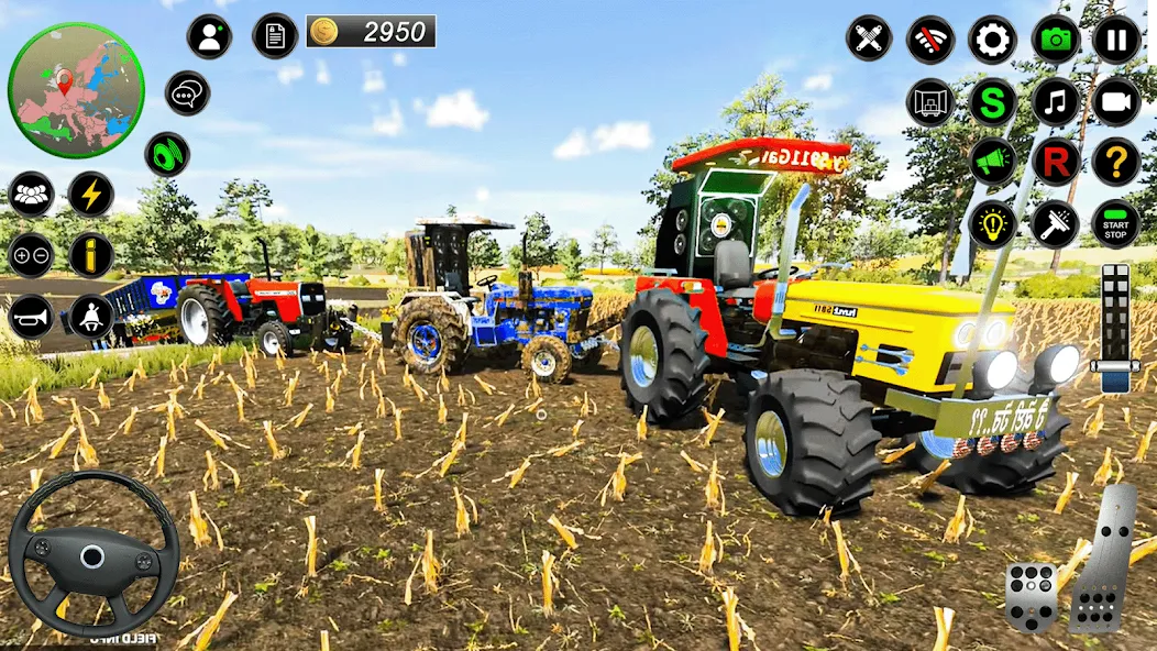 Real Farmer Tractor Drive Game (Фармер Трактор 3Д Фермерские Игры)  [МОД Все открыто] Screenshot 4