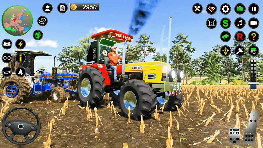 Real Farmer Tractor Drive Game (Фармер Трактор 3Д Фермерские Игры)  [МОД Все открыто] Screenshot 5