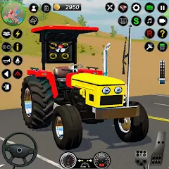 Взломанная Real Farmer Tractor Drive Game (Фармер Трактор 3Д Фермерские Игры)  [МОД Все открыто] - последняя версия apk на Андроид