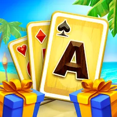 Взлом Tiki Solitaire TriPeaks (Тики Солитер ТриПикс)  [МОД Unlocked] - стабильная версия apk на Андроид