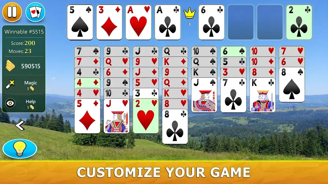 FreeCell Solitaire - Card Game  [МОД Меню] Screenshot 4