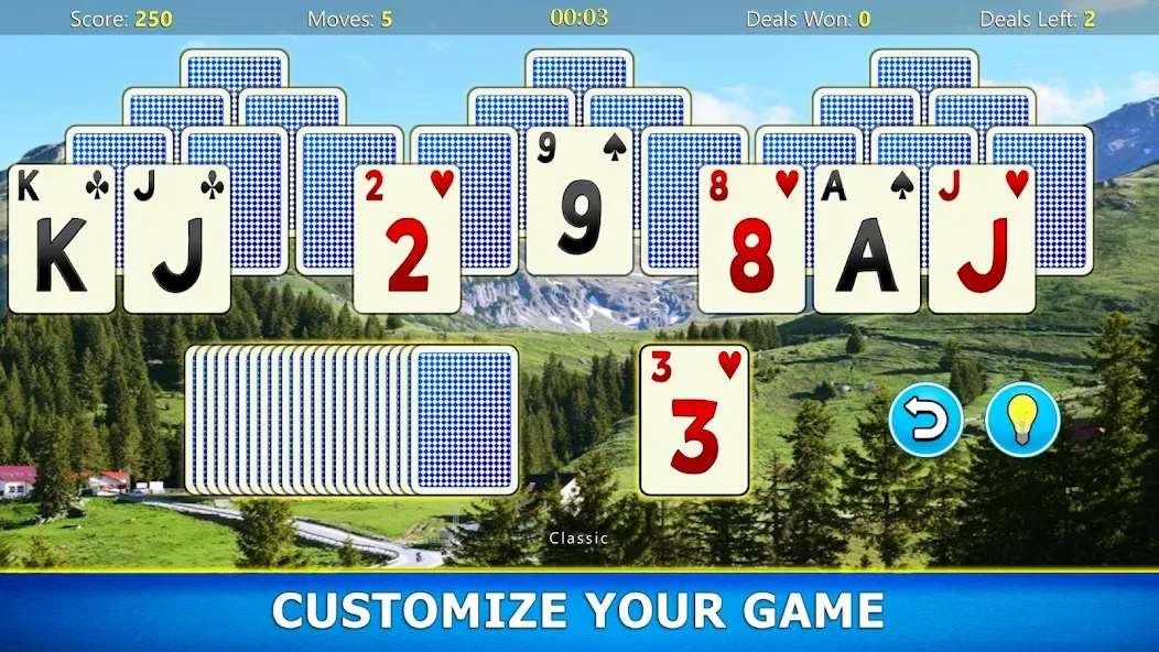 TriPeaks Solitaire Mobile  [МОД Menu] Screenshot 3