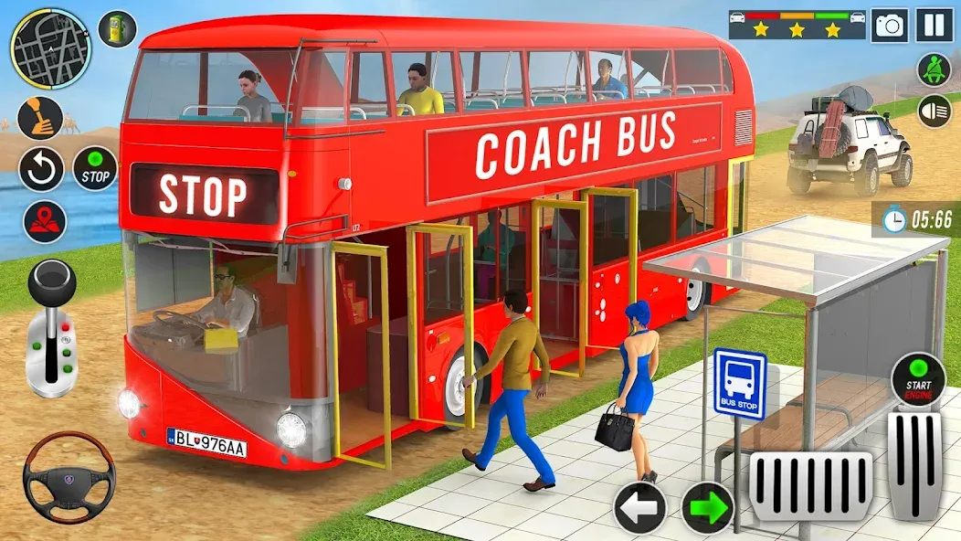 City Bus Simulator Bus Games (Сити Бас Симулятор Бас Игры)  [МОД Много монет] Screenshot 3