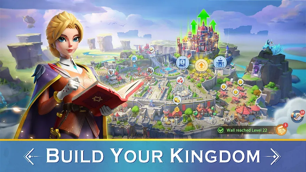 Infinity Kingdom (Инфинити Кингдом)  [МОД Бесконечные монеты] Screenshot 2