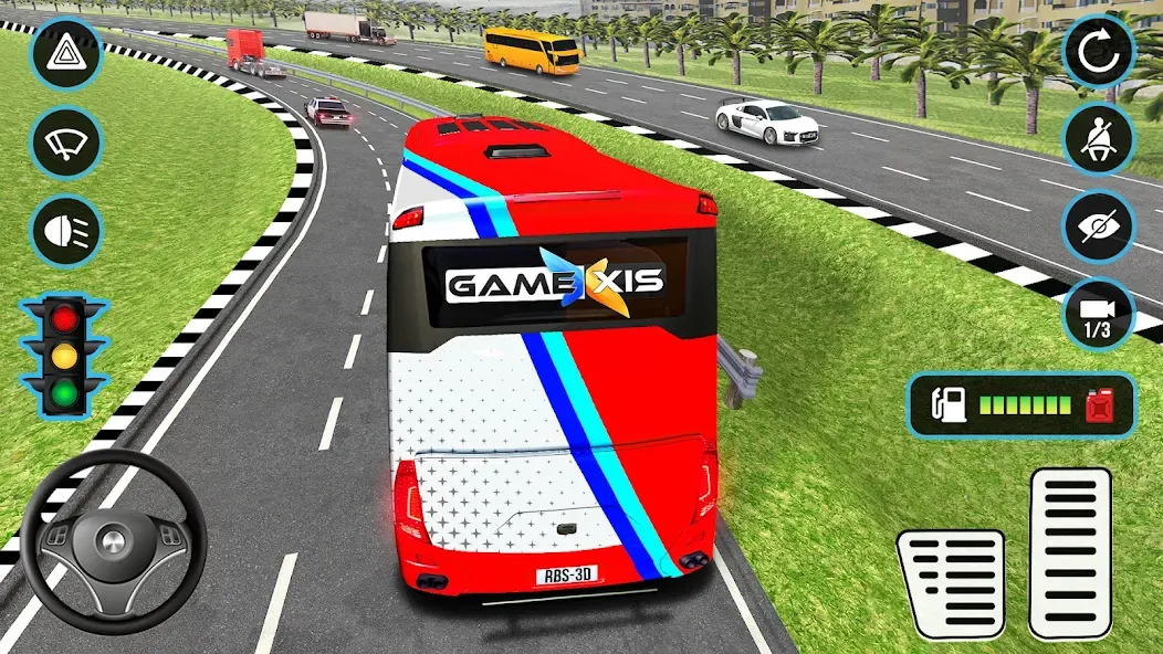 Real Bus Simulator: WW BusTour (Риал Бас Симулятор)  [МОД Menu] Screenshot 1