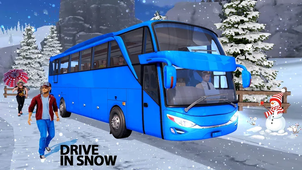 Modern Bus Simulator: Bus Game  [МОД Unlocked] Screenshot 2