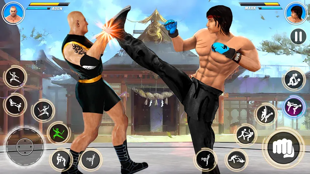 Kung Fu karate: Fighting Games  [МОД Меню] Screenshot 3