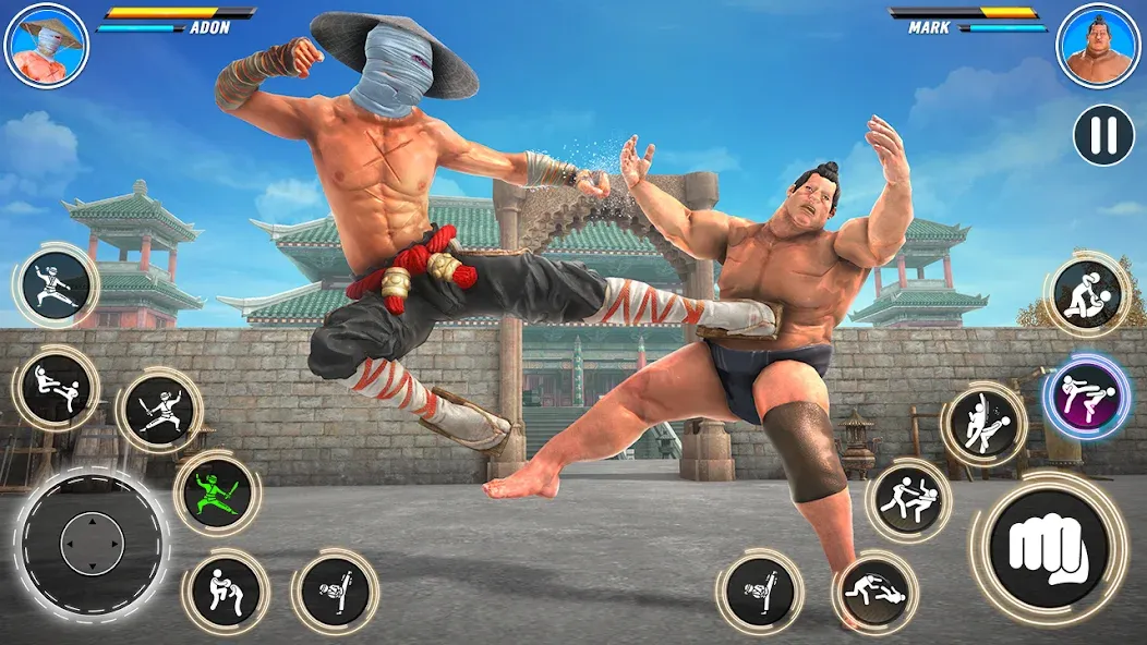 Kung Fu karate: Fighting Games  [МОД Меню] Screenshot 4