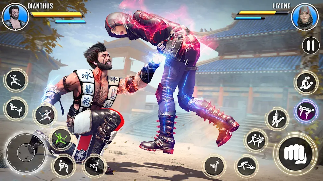 Kung Fu karate: Fighting Games  [МОД Меню] Screenshot 5